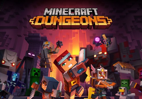 Minecraft Dungeons EU XBOX One Clé