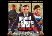 Grand Theft Auto V - Criminal Enterprise Starter Pack + Megalodon Shark Card Bundle Rockstar Digital Download Clé