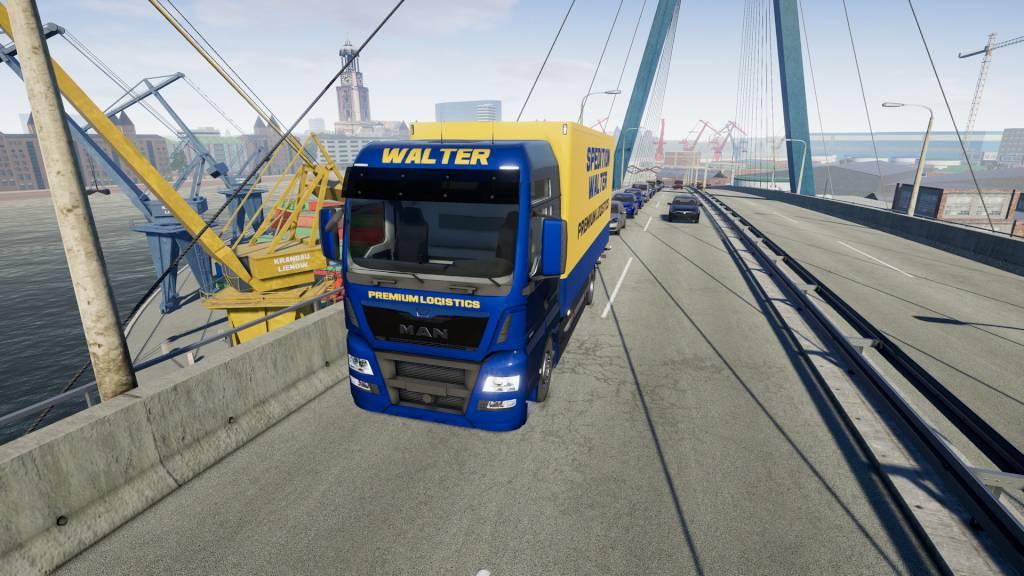 On The Road: The Truck Simulator PlayStation 4/5 Account - Screenshot 6