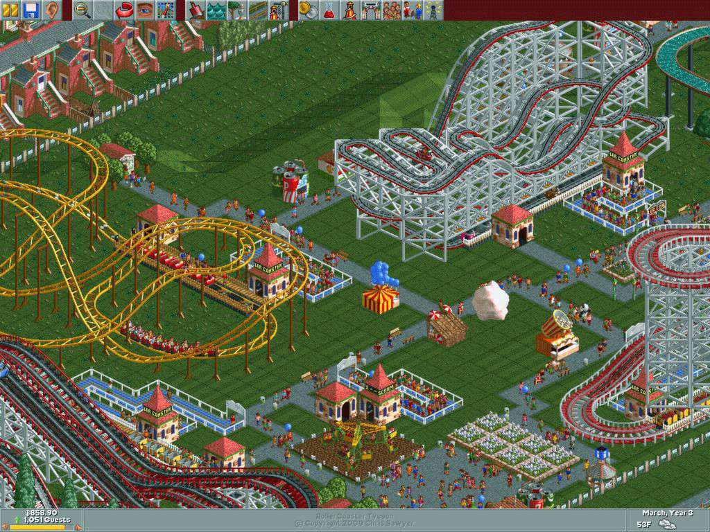 RollerCoaster Tycoon Deluxe GOG CD Key thumbnail 4