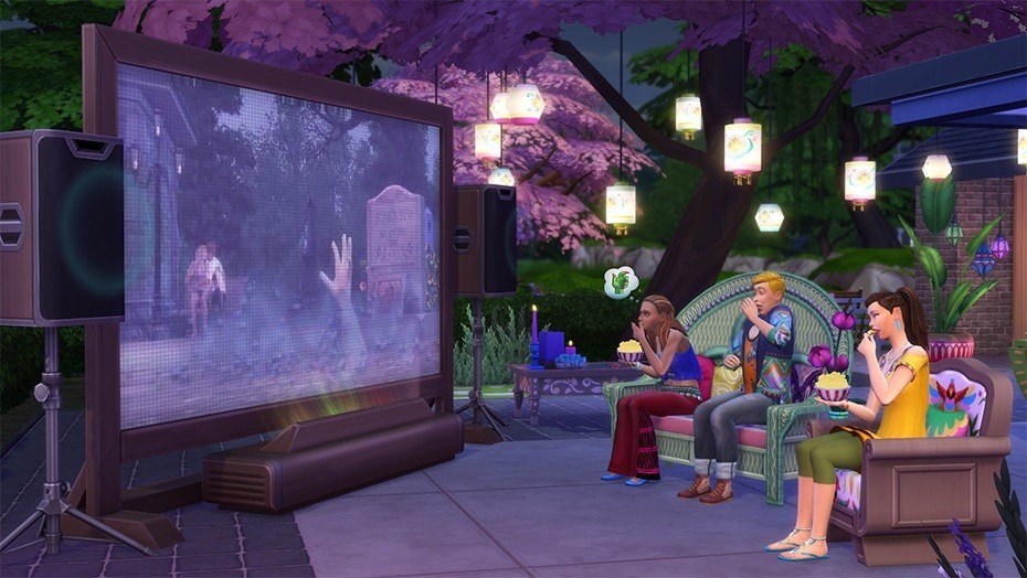 The Sims 4 - Movie Hangout Stuff DLC NA XBOX One Clé thumbnail 4