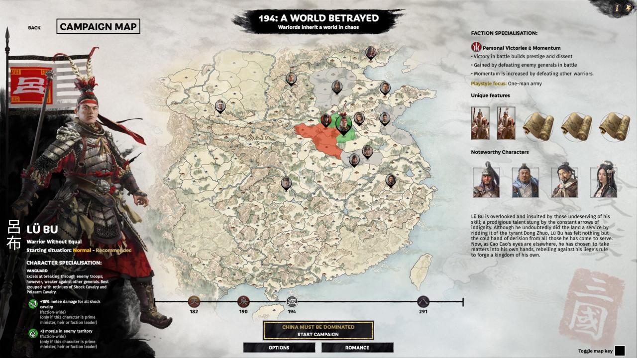 Total War: THREE KINGDOMS - A World Betrayed DLC EU PC Steam CD Key - Screenshot 6
