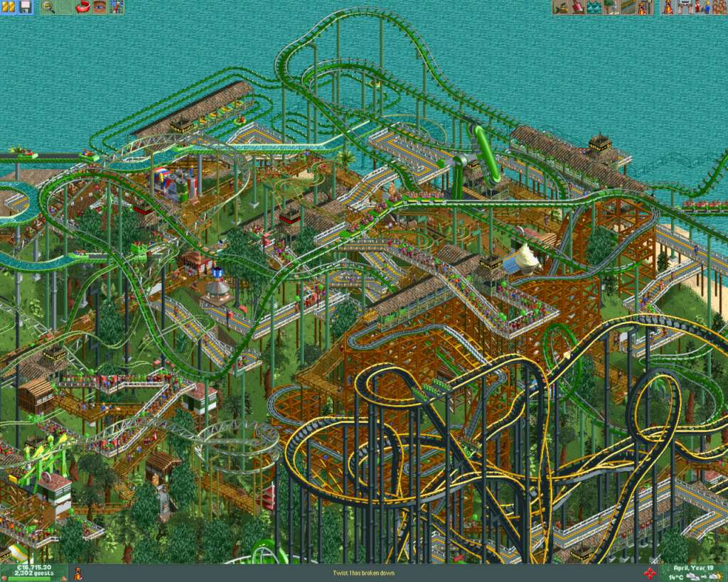 RollerCoaster Tycoon 2: Triple Thrill Pack GOG CD Key thumbnail 3