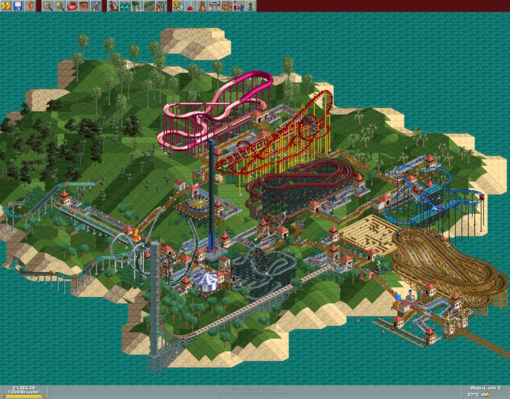 RollerCoaster Tycoon Deluxe GOG CD Key thumbnail 2