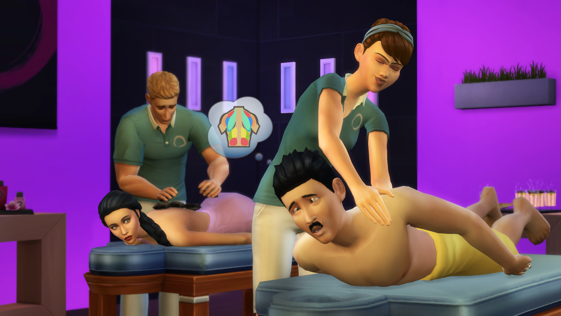 The Sims 4 Bundle: Spa Day + Perfect Patio Stuff + Luxury Party Expansion Pack PC EA App CD Key - Screenshot 6