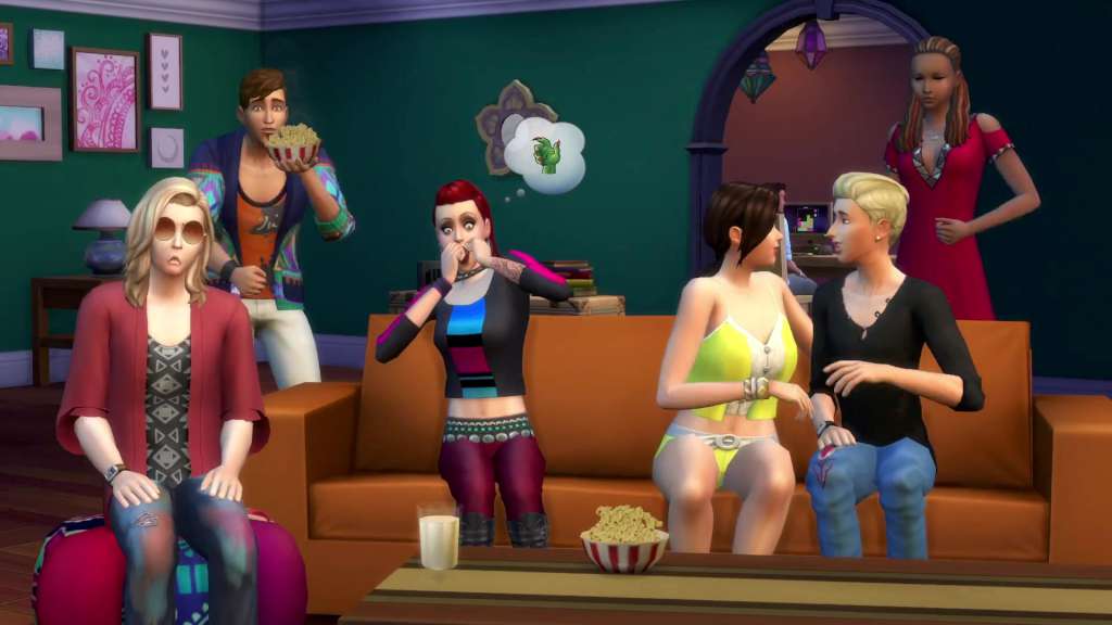 The Sims 4 - Movie Hangout Stuff DLC NA XBOX One Clé thumbnail 2