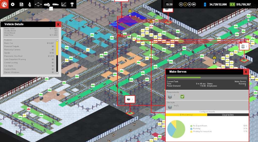 Production Line : Car factory simulation GOG CD Key - Screenshot 6