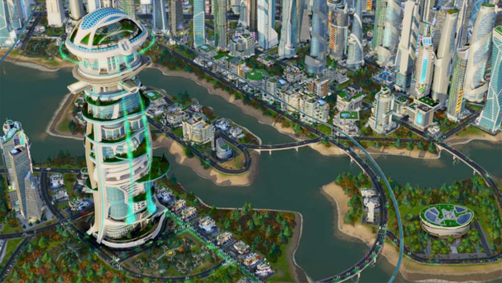 SimCity Cities of Tomorrow Expansion Pack EA App CD Key thumbnail 2