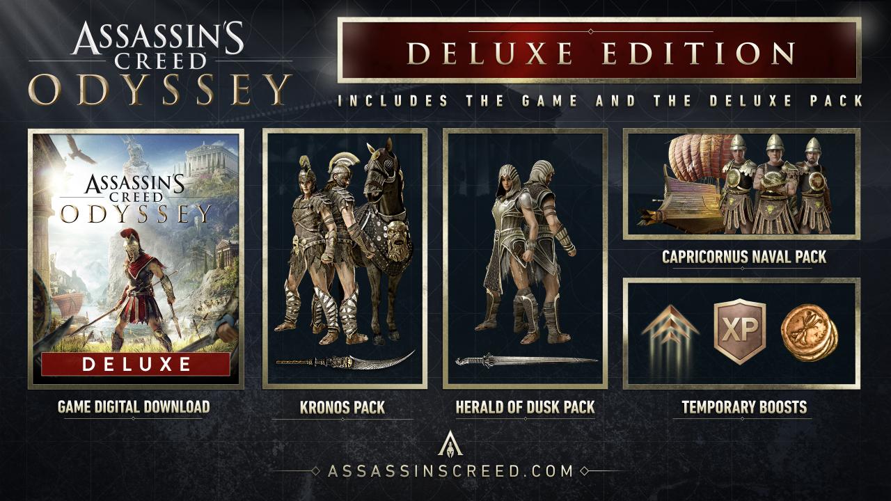Assassin's Creed Odyssey Deluxe Edition US XBOX One CD Key thumbnail 2
