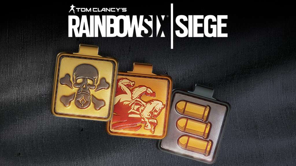 Tom Clancy's Rainbow Six Siege - Ops Icon Charm Bundle DLC Ubisoft Connect CD Key thumbnail 2