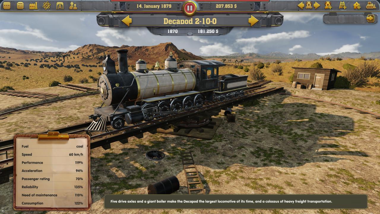 Railway Empire EU XBOX One CD Key thumbnail 3