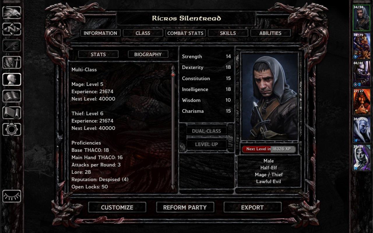 Baldur's Gate - Faces of Good and Evil DLC Steam CD Key thumbnail 4