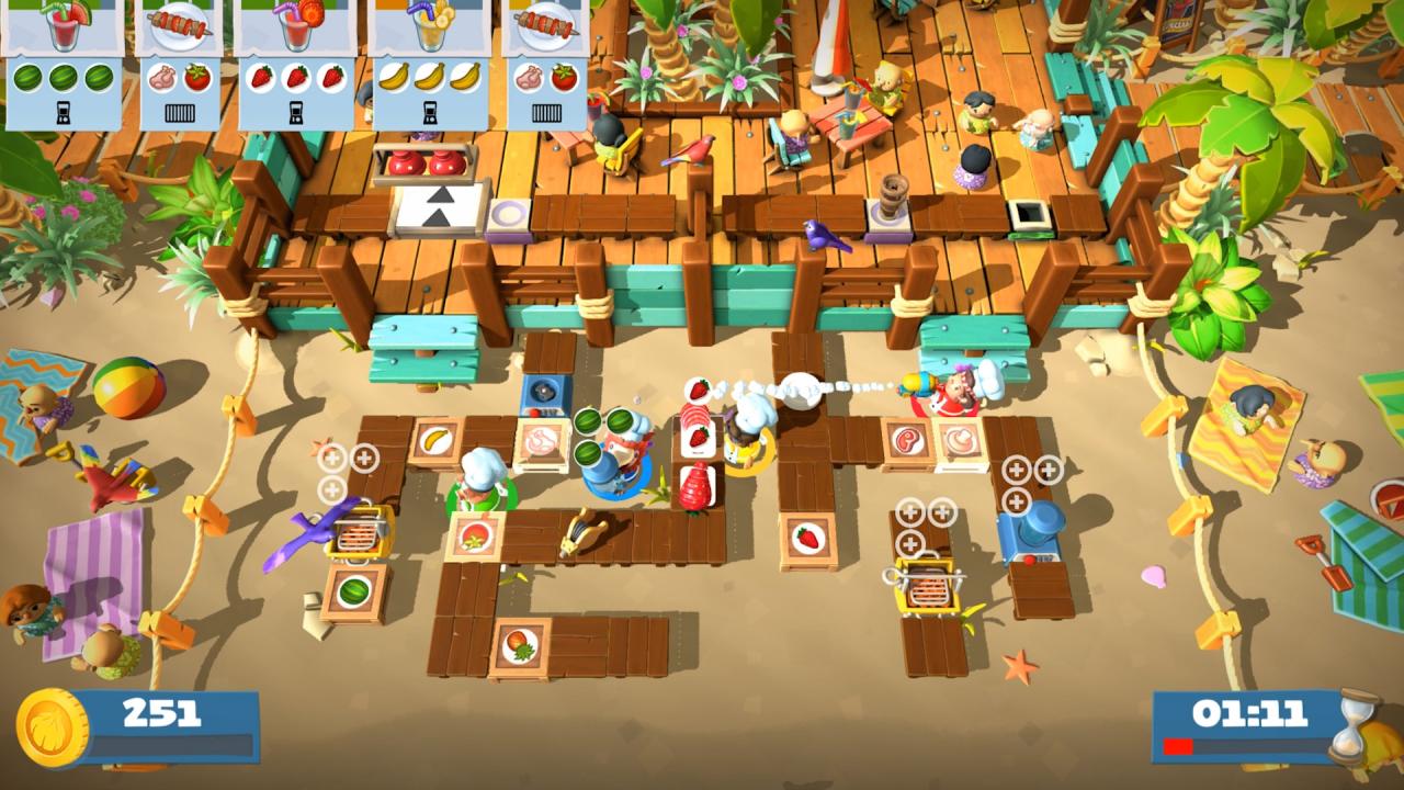 Overcooked! 2 Gourmet Edition US XBOX One / Xbox Series X|S Clé - Screenshot 8