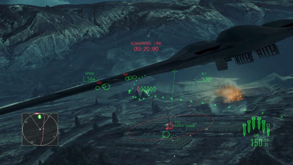 Ace Combat Assault Horizon Enhanced Edition PC Steam Clé - Screenshot 14