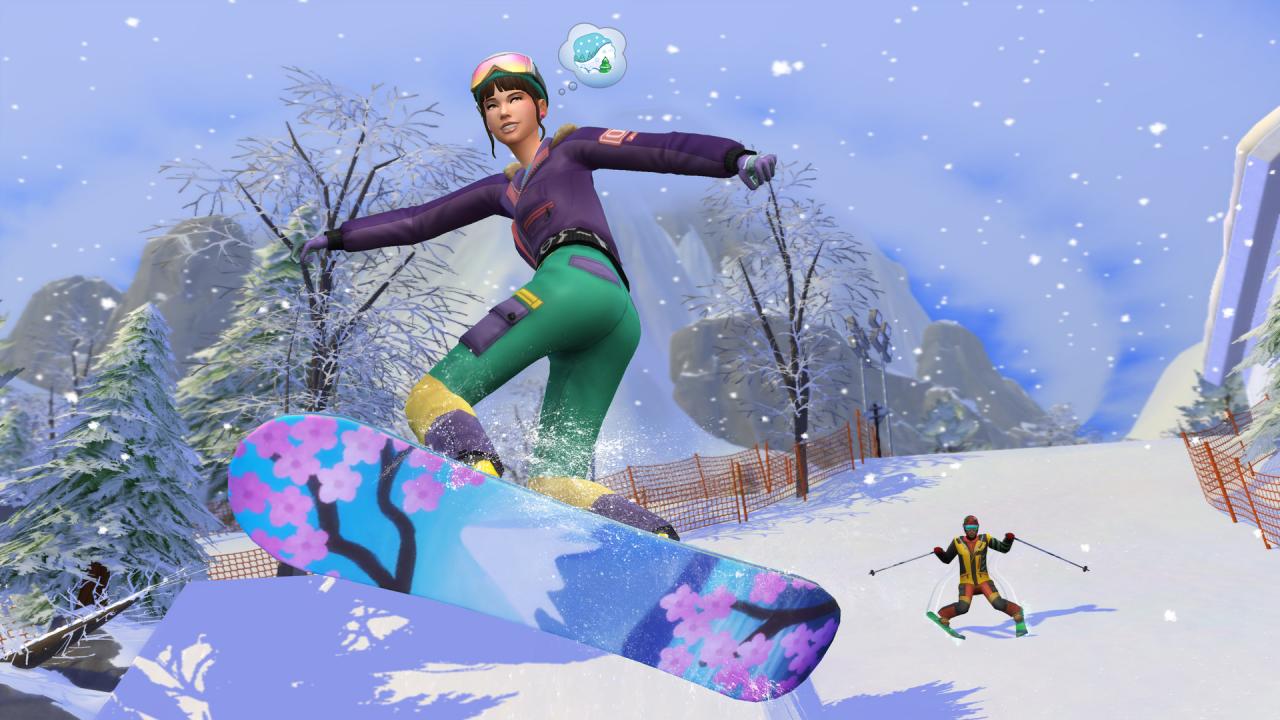The Sims 4 - Snowy Escape DLC EU XBOX One CD Key thumbnail 4