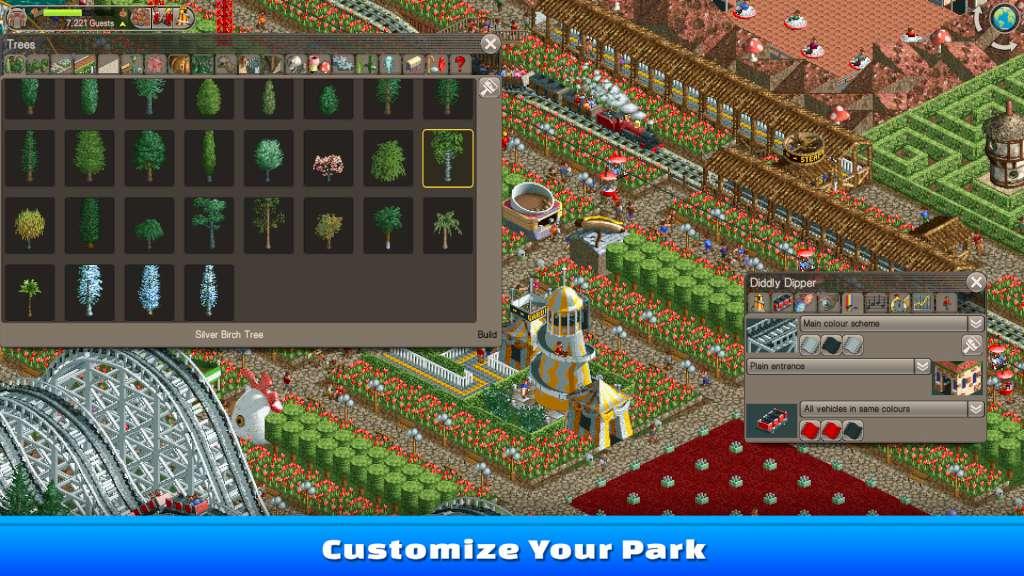 RollerCoaster Tycoon Classic GOG PC CD Key thumbnail 5