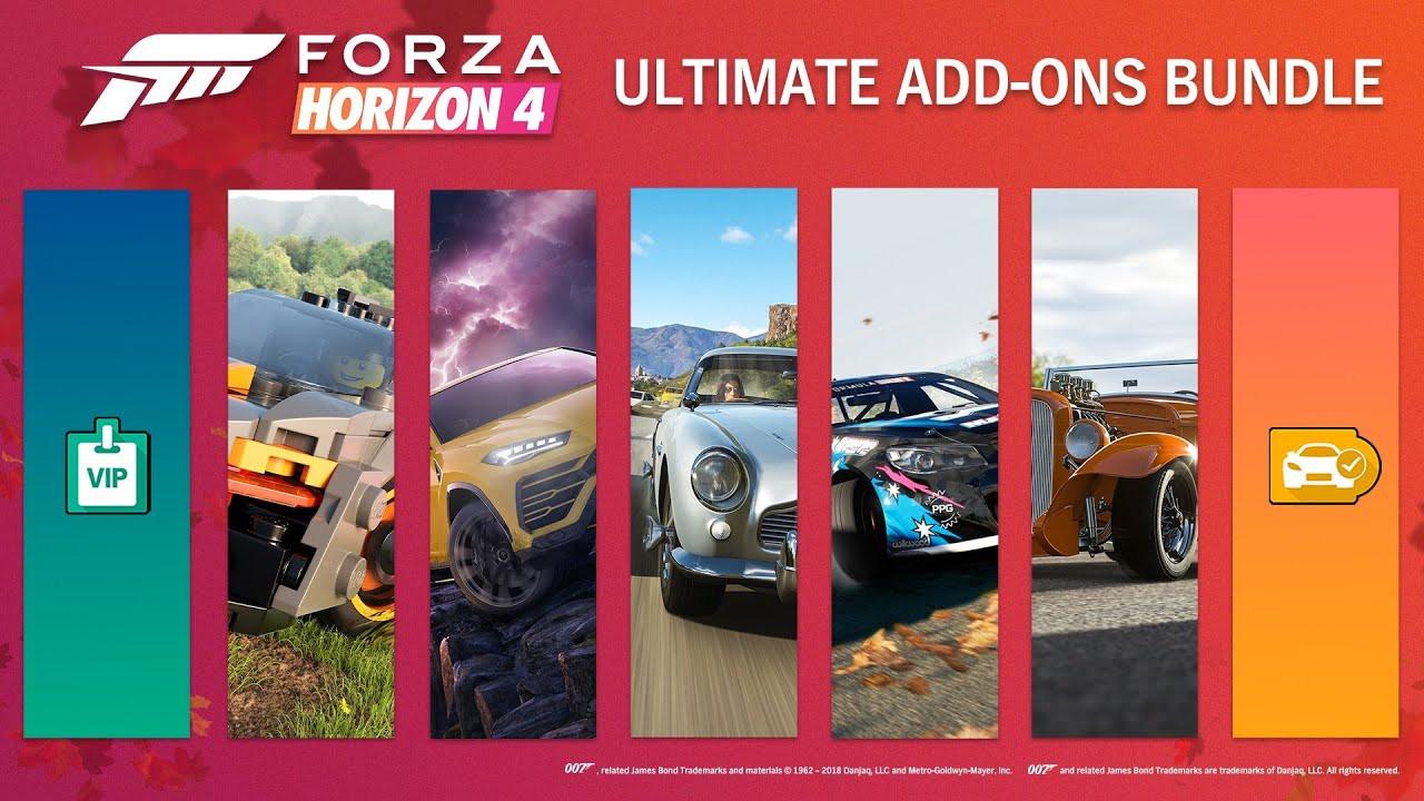 Forza Horizon 4 - Ultimate Add-Ons Bundle DLC EU XBOX One / Windows 10 Clé thumbnail 2