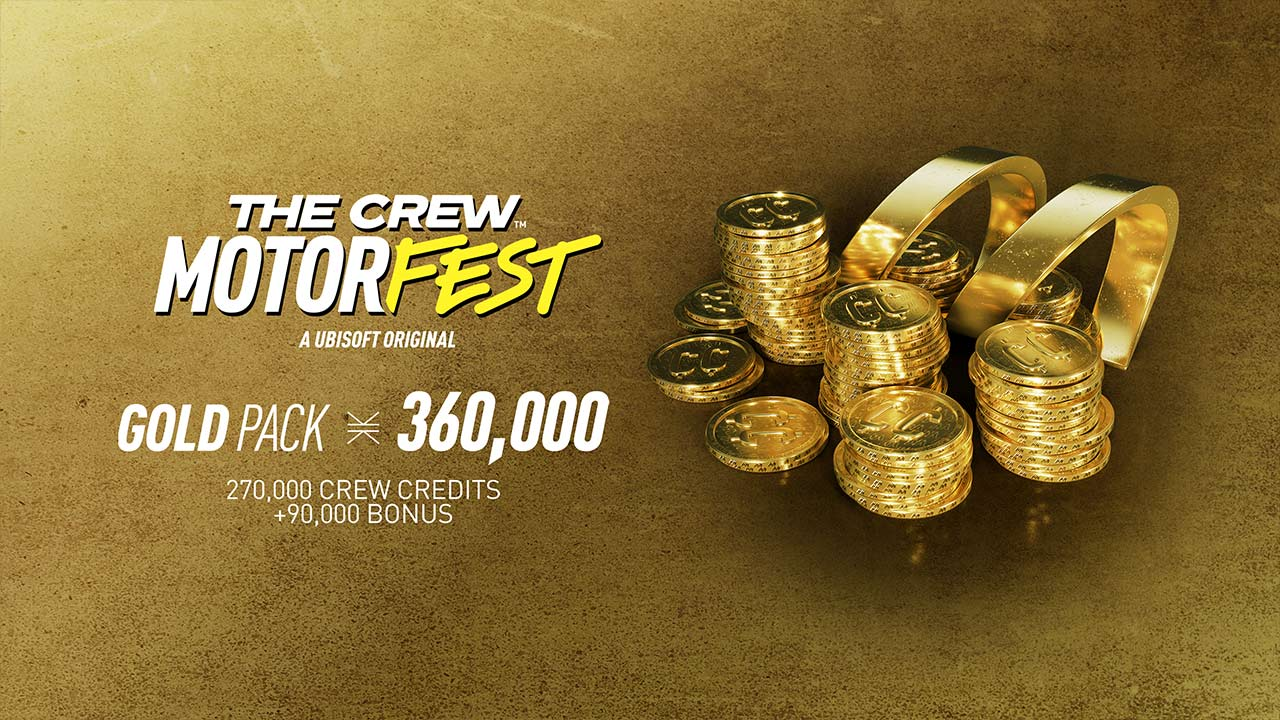 The Crew Motorfest VC Gold Pack - 360,000 Crew Credits DLC EU XBOX One / Xbox Series X|S Clé thumbnail 2