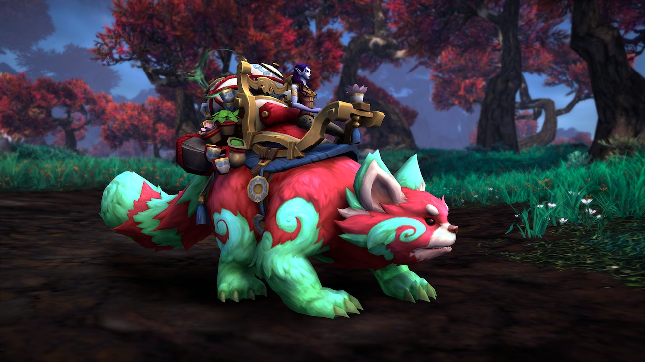 World of Warcraft - Meeksi Teatuft Mount DLC PC Battle.net Altergift thumbnail 2