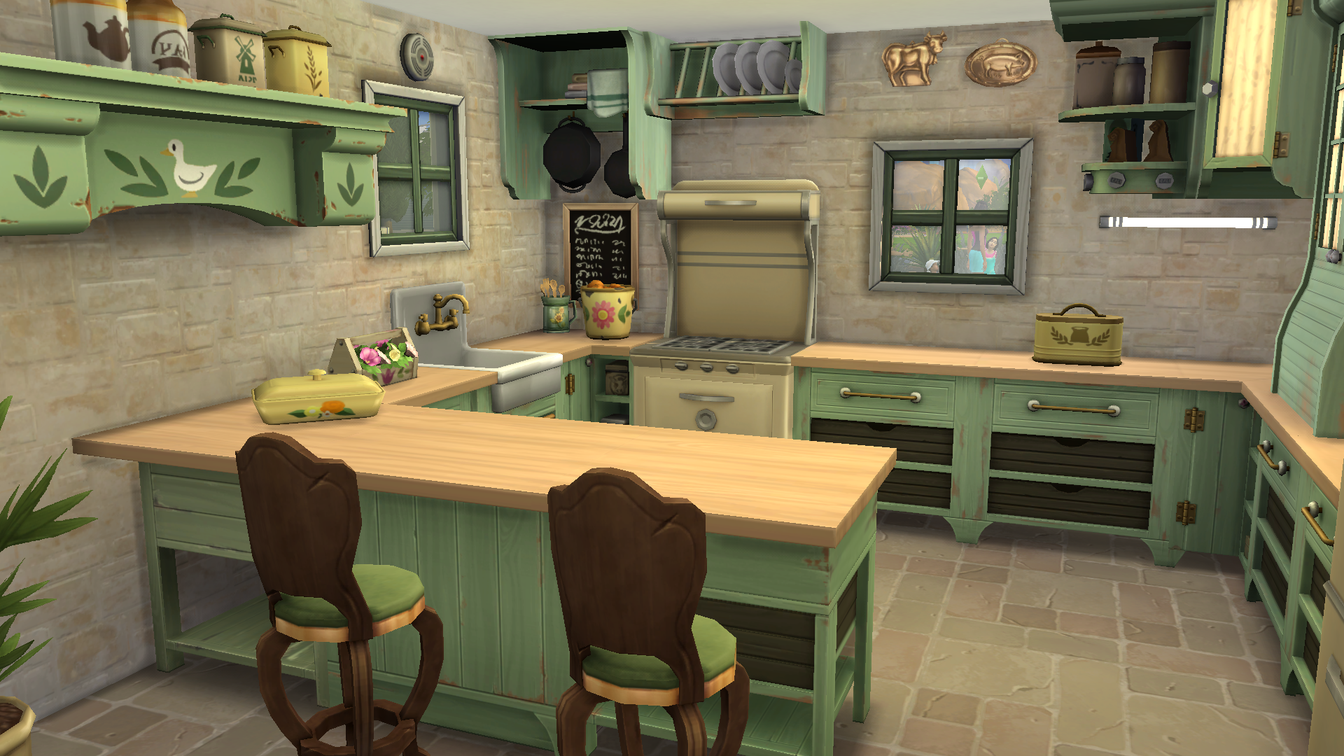 The Sims 4 - Country Kitchen Kit DLC PC EA App CD Key thumbnail 4