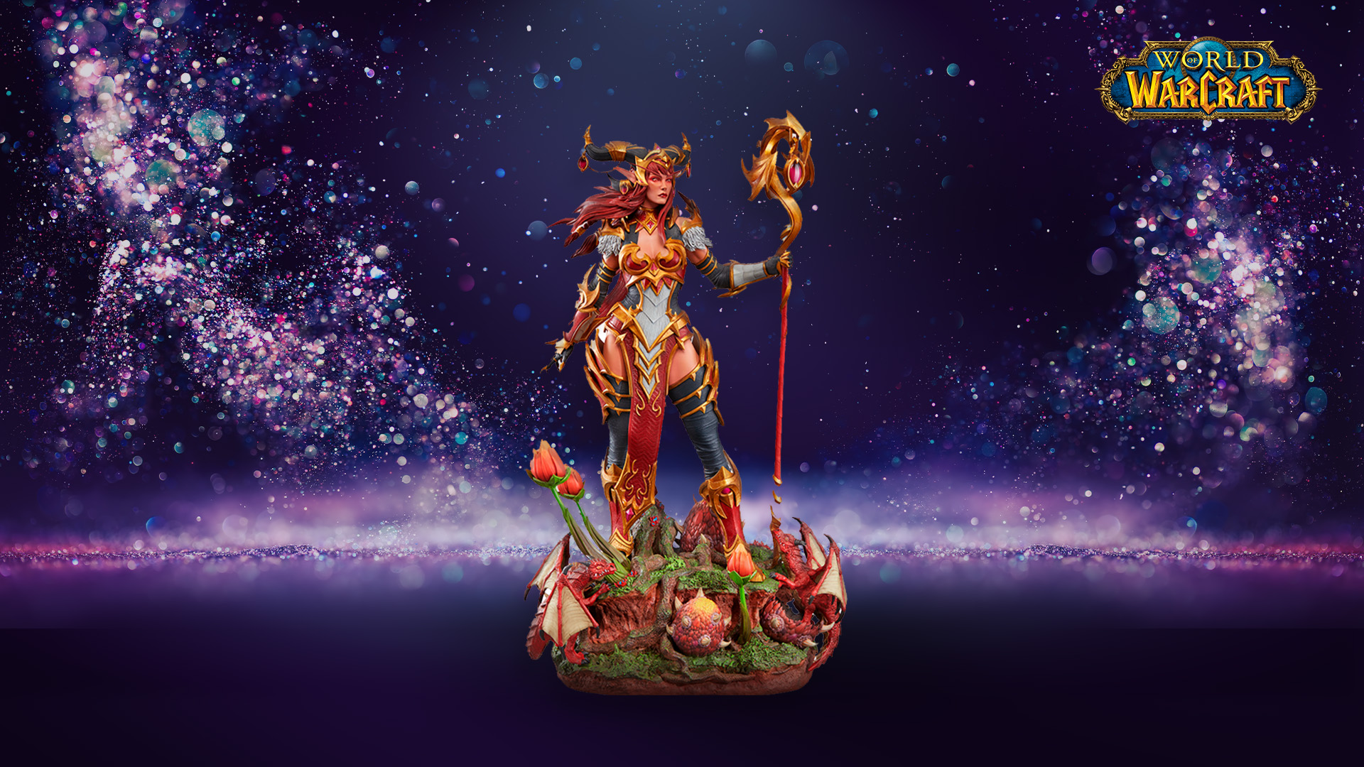 World of Warcraft - Alexstrasza Premium Statue Scale 1/5 EU Prismyx Voucher thumbnail 2