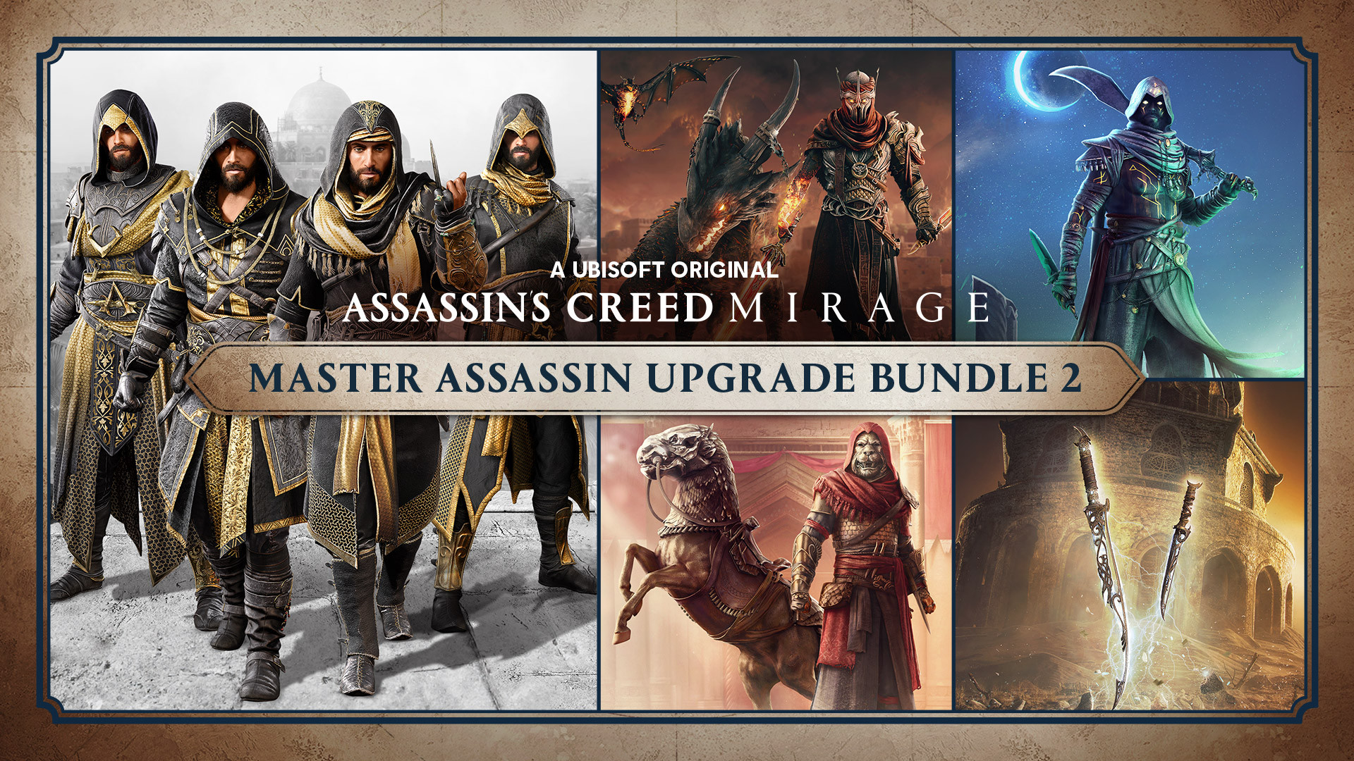 Assassin's Creed Mirage - Master Assassin Upgrade Bundle 2 DLC EU XBOX One / Xbox Series X|S Clé thumbnail 2
