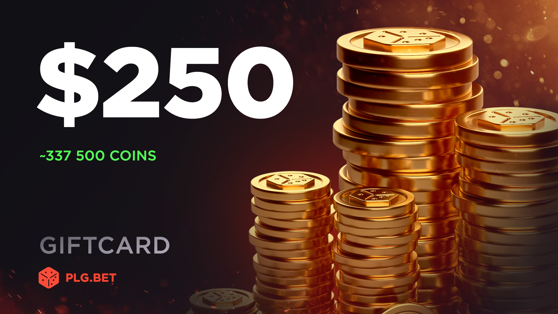 PLG.BET $250 Gift Card thumbnail 2
