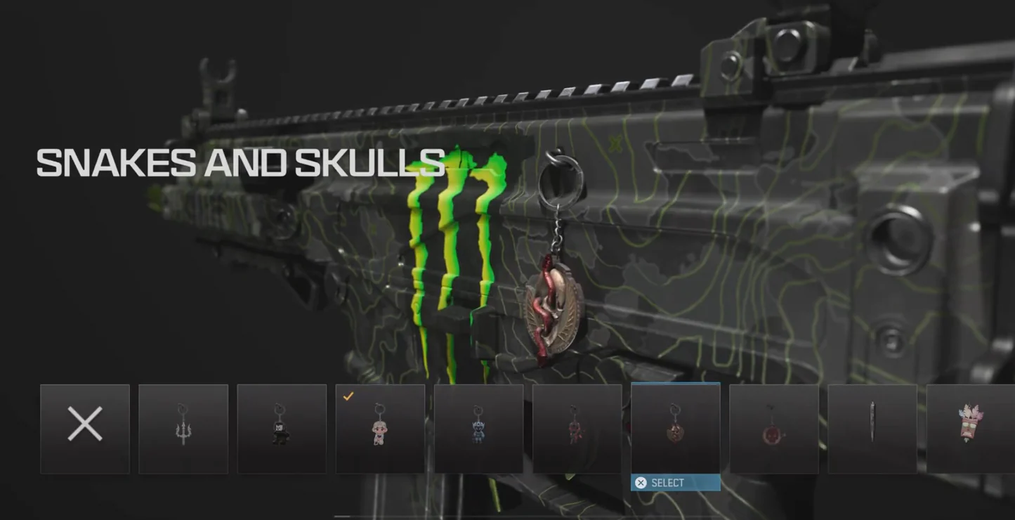 Call of Duty: Modern Warfare III - Snakes and Skulls Weapon Charm PC/PS4/PS5/XBOX One/Series X|S Clé thumbnail 2