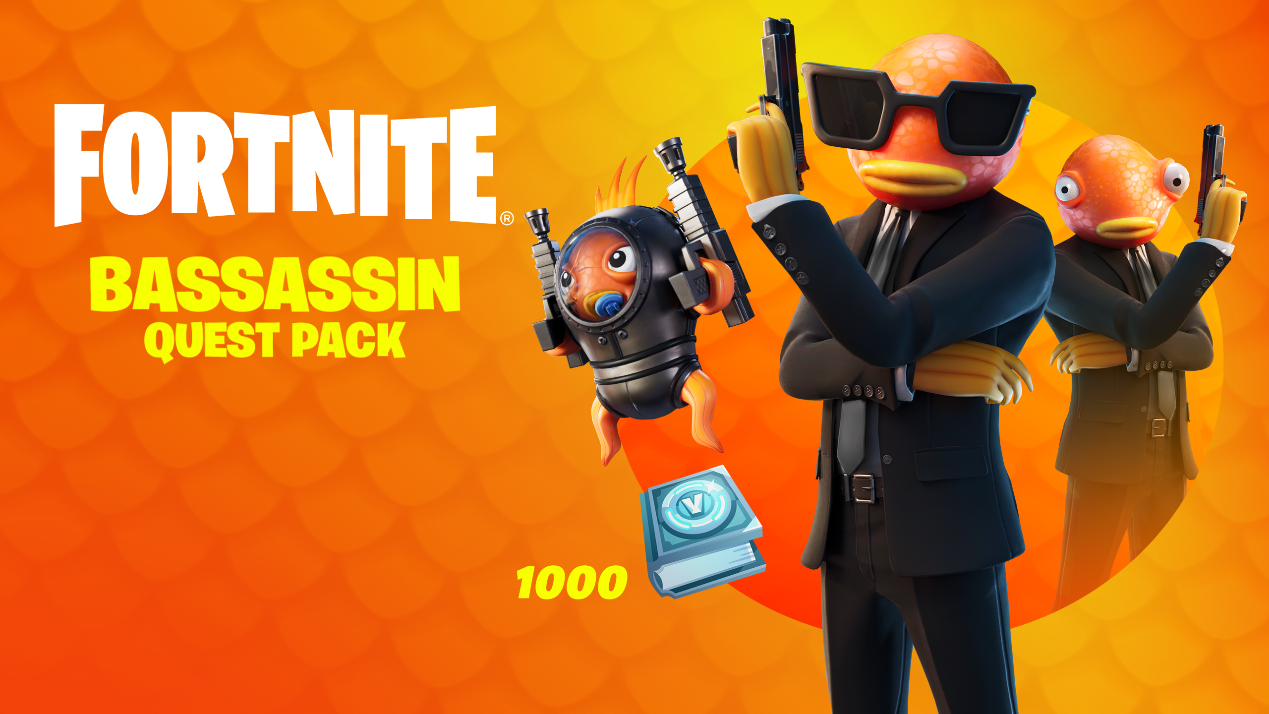 Fortnite - Bassassin Quest Pack DLC UK XBOX One / Xbox Series X|S Clé thumbnail 2