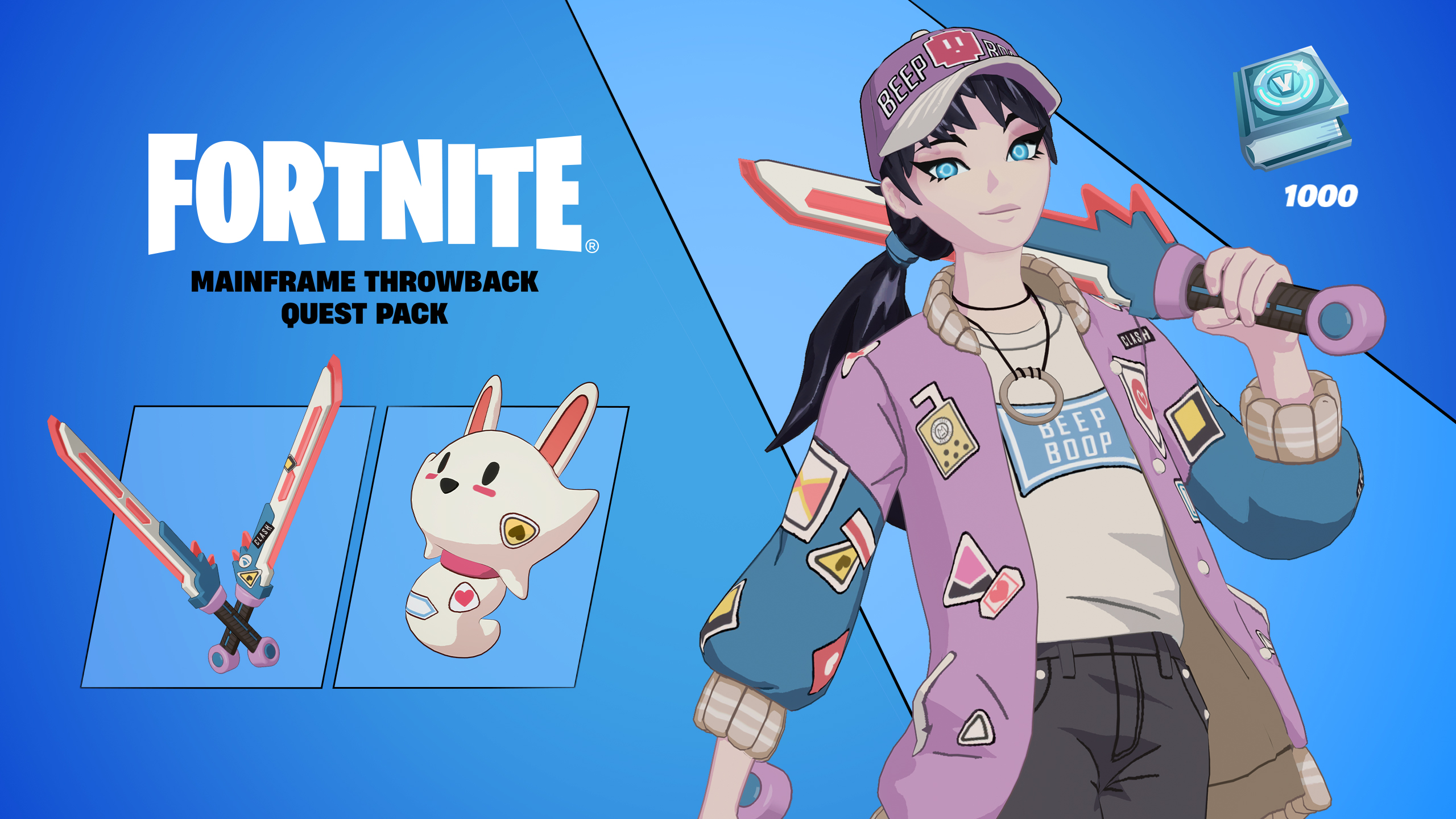 Fortnite - Mainframe Throwback Quest Pack DLC UK XBOX One / Xbox Series X|S CD Key thumbnail 2