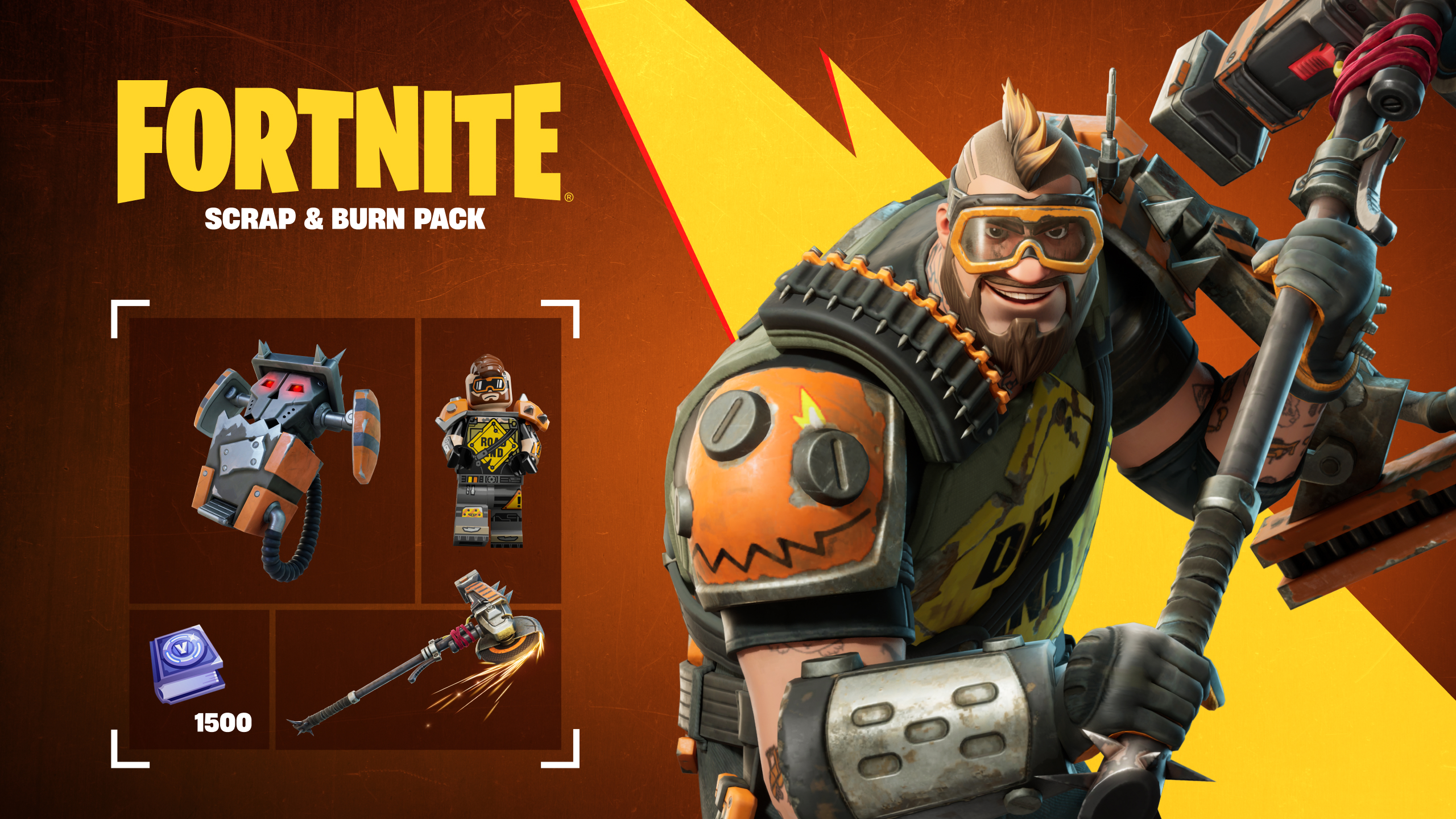 Fortnite - Scrap & Burn Pack DLC ZA XBOX One / Xbox Series X|S Clé thumbnail 2