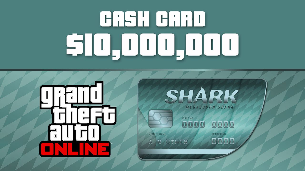 Grand Theft Auto Online - $10,000,000 Megalodon Shark Cash Card Xbox Series X|S CD Key thumbnail 2