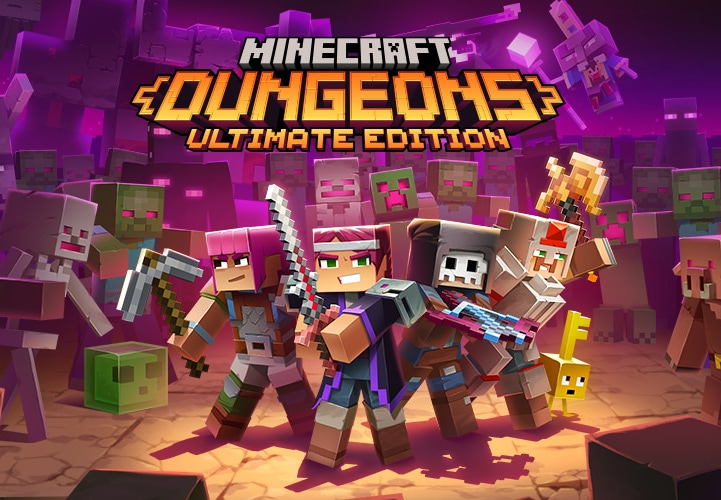 Minecraft Dungeons Ultimate Edition AU XBOX One / Xbox Series X|S Clé