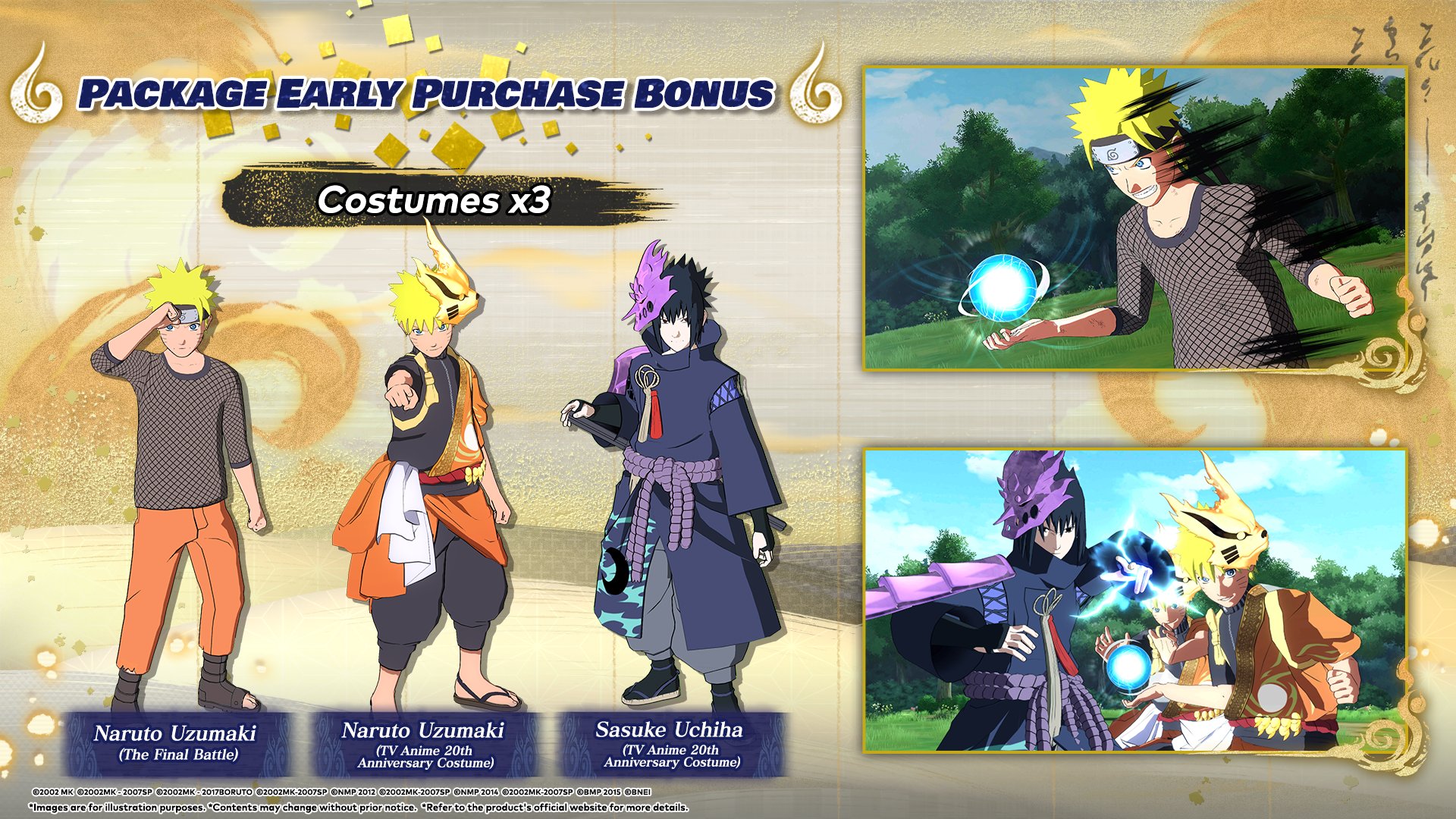 NARUTO X BORUTO Ultimate Ninja STORM CONNECTIONS - Pre-Order Bonus XBOX One Clé thumbnail 2