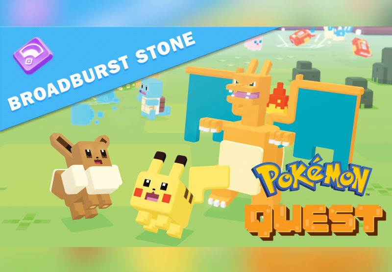 Pokemon Quest - Broadburst Stone DLC EU Nintendo Switch Clé