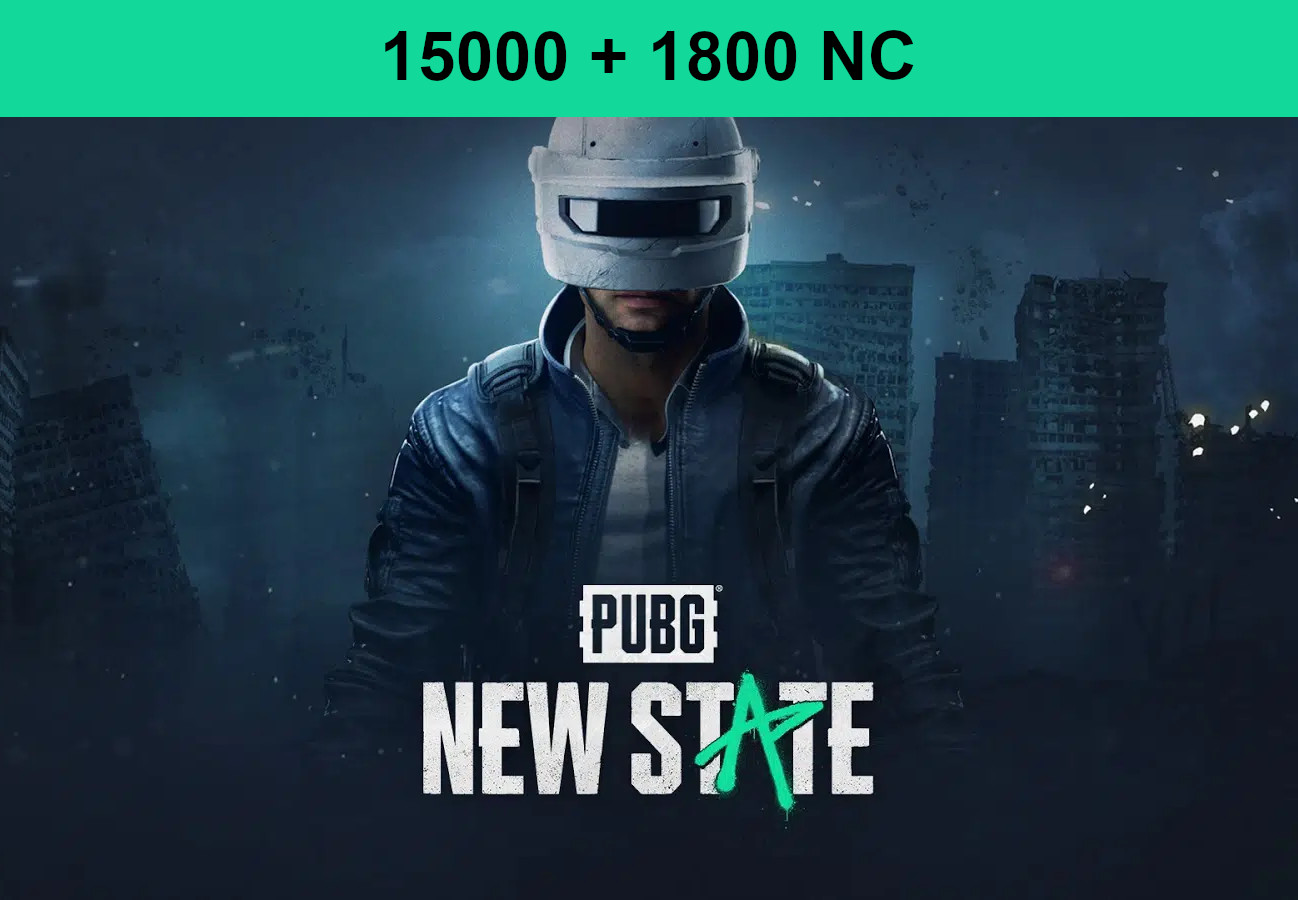 PUBG: NEW STATE - 15000 + 1800 NC GalaxyLink Voucher