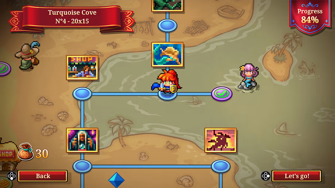 Piczle Cross Adventure + PictoQuest: The Cursed Grids EU Nintendo Switch CD Key - Screenshot 7