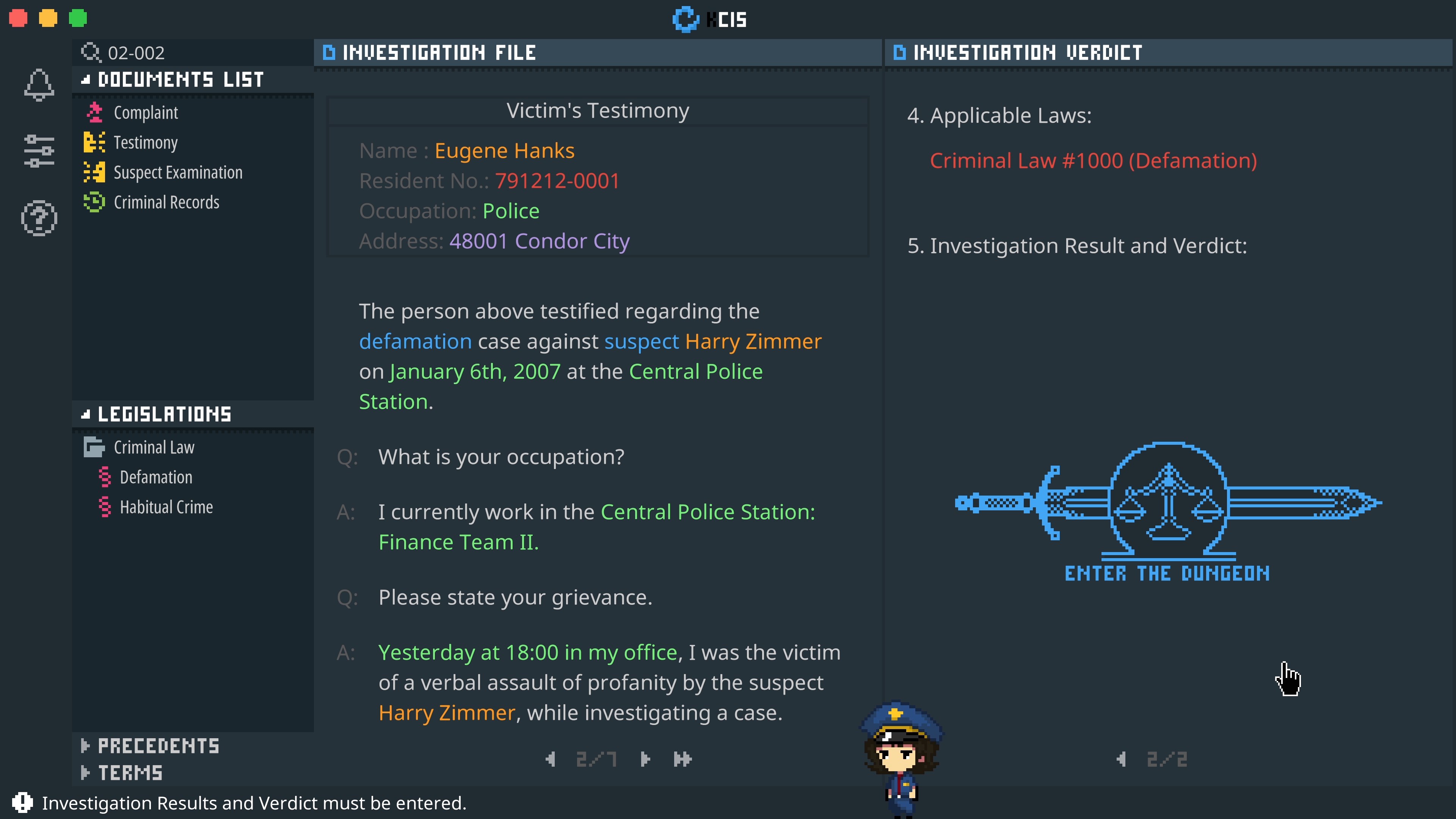 Legal Dungeon EU XBOX One / Xbox Series X|S Clé thumbnail 4