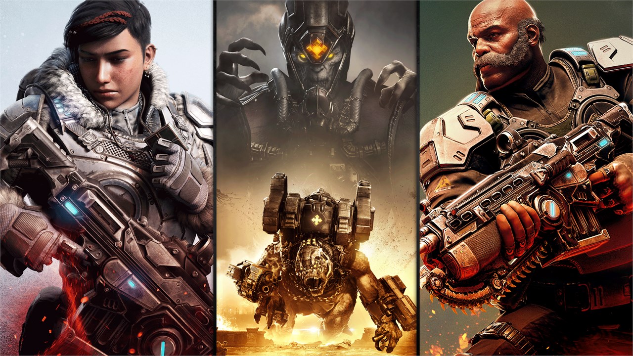 Gears Triple Bundle US XBOX One / Xbox Series X|S / PC Clé thumbnail 2