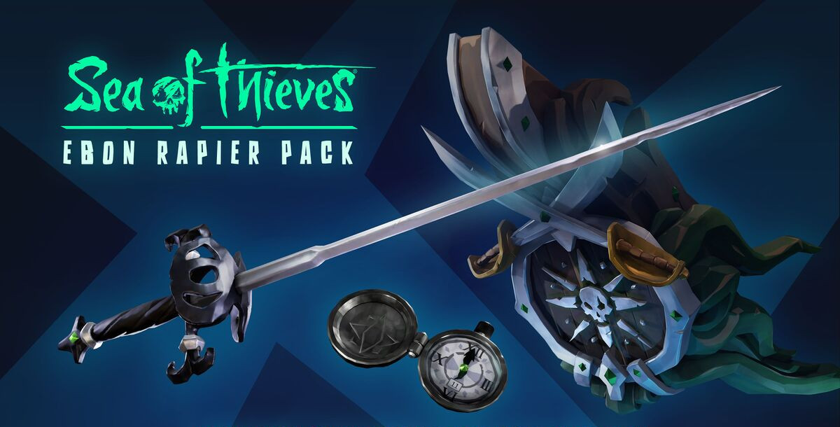 Sea of Thieves - Ebon Rapier Pack DLC XBOX One / Xbox Series X|S Clé thumbnail 2