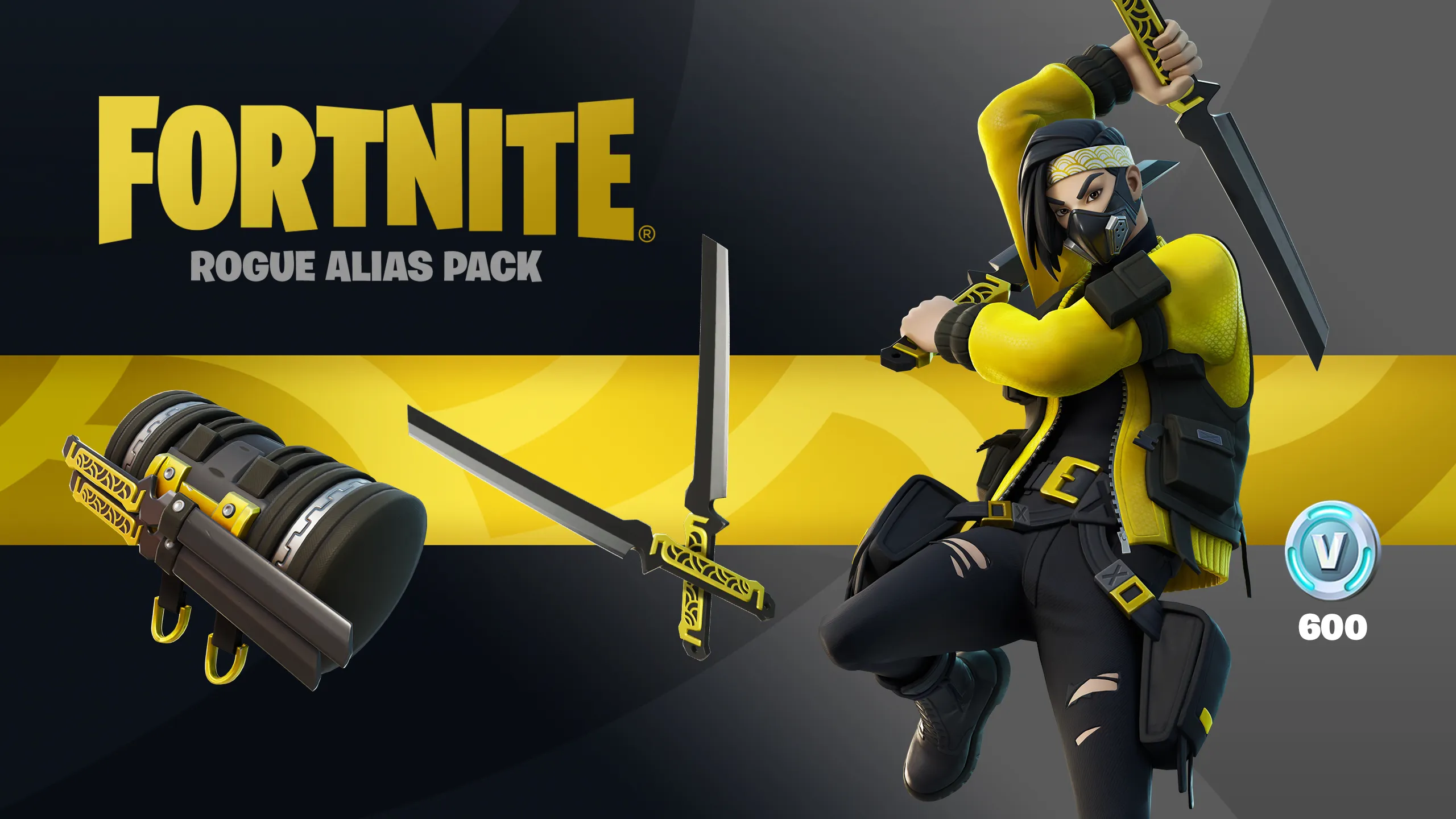 Fortnite - Rogue Alias Pack TR XBOX One / Xbox Series X|S Clé thumbnail 2