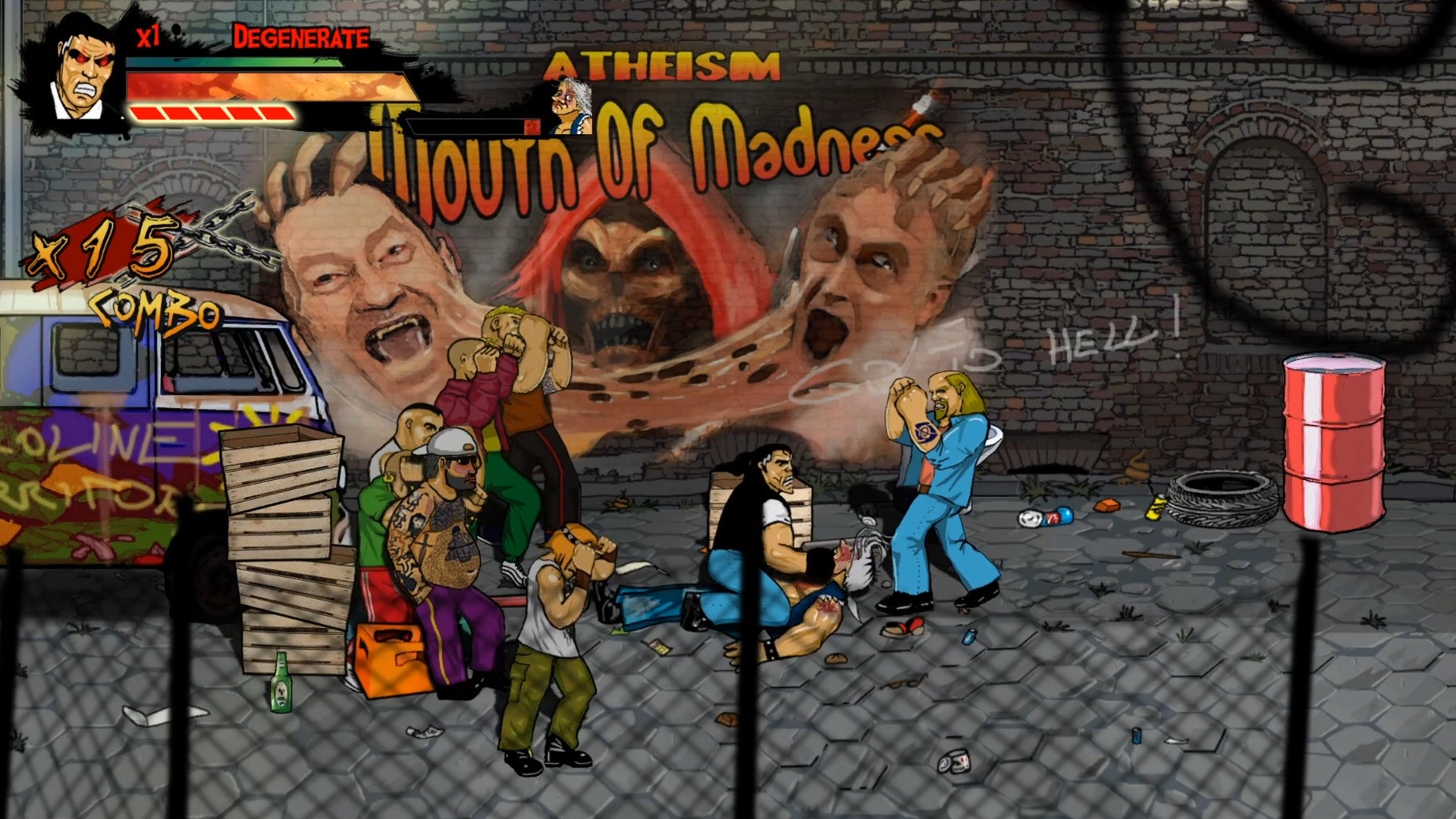 Skinny and Franko: Fists of Violence US XBOX One / Xbox Series X|S Clé thumbnail 6