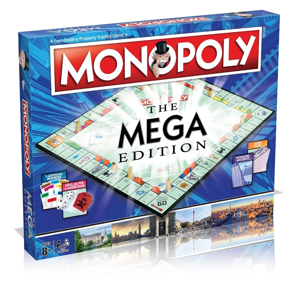 Winning Moves The Mega Edition - Monopoly EU Prismyx Voucher thumbnail 6