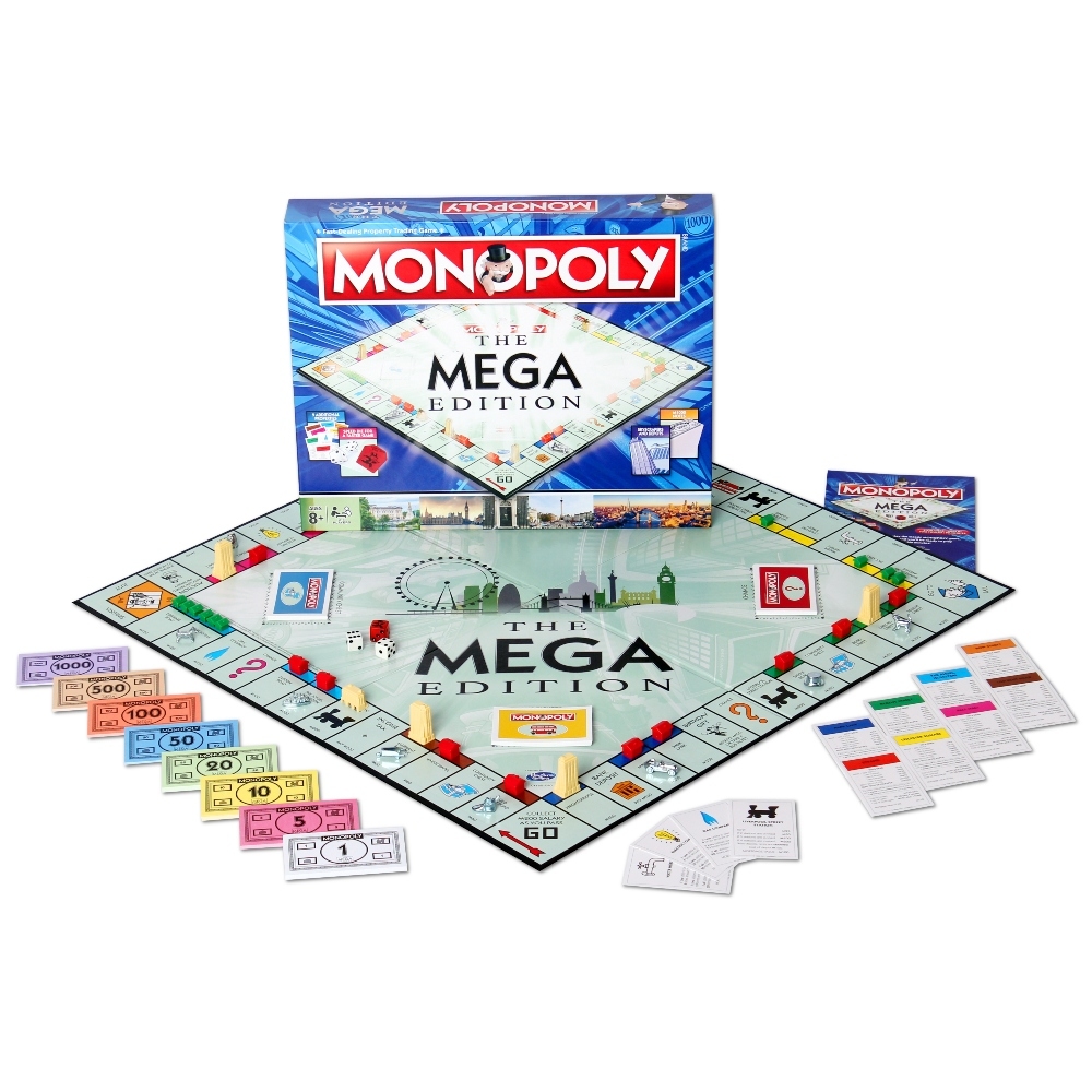 Winning Moves The Mega Edition - Monopoly EU Prismyx Voucher thumbnail 3