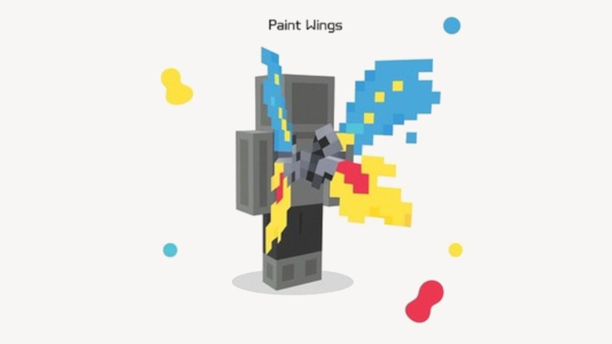 Minecraft - Paint Wings DLC XBOX One / Xbox Series X|S / PC Clé thumbnail 2