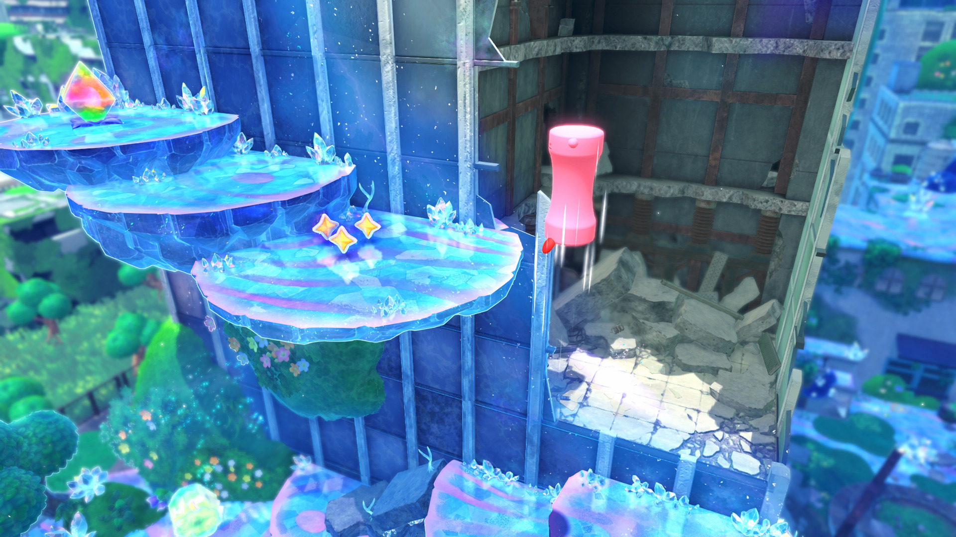 Kirby and the Forgotten Land + Star-Crossed World Nintendo Switch 2 Online Account Activation - Screenshot 9