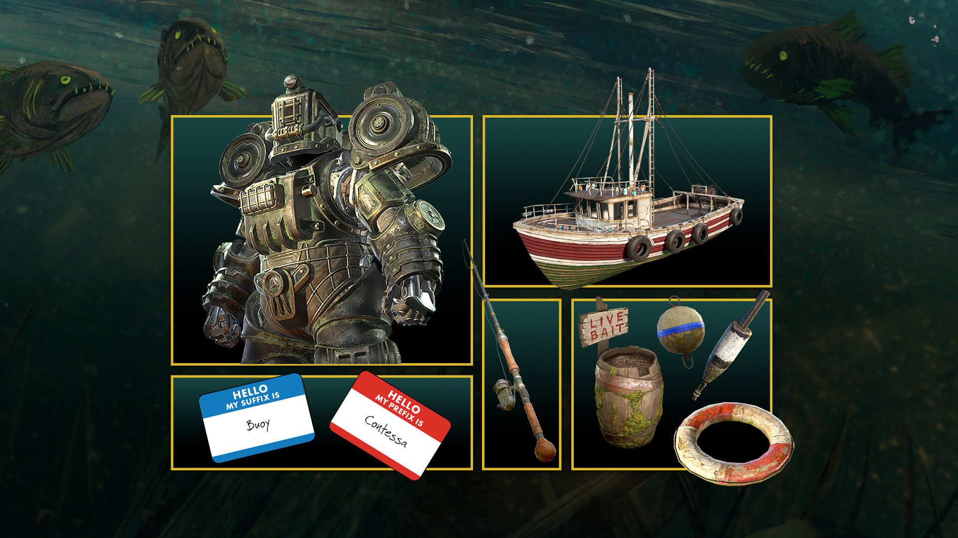 Fallout 76 - Atomic Angler Bundle DLC XBOX One / Xbox Series X|S Clé thumbnail 3