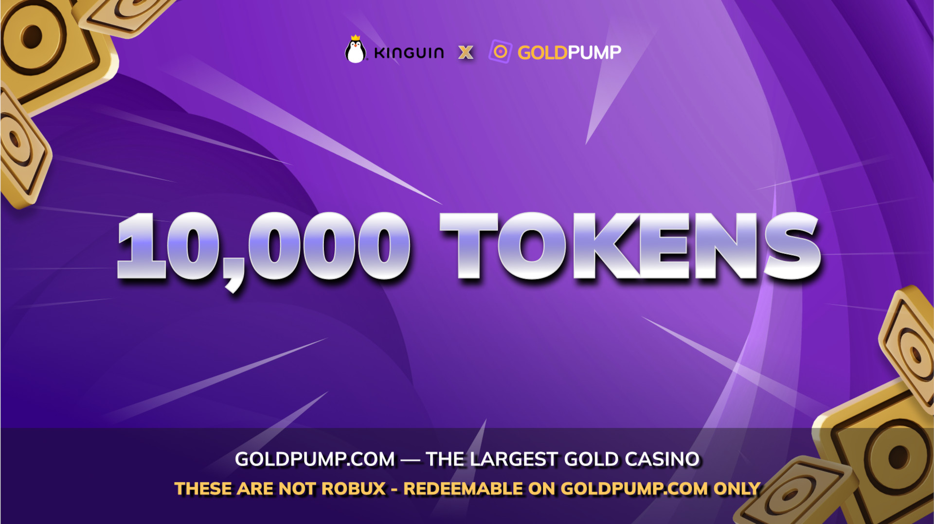 GOLDPUMP 10,000 Tokens thumbnail 2