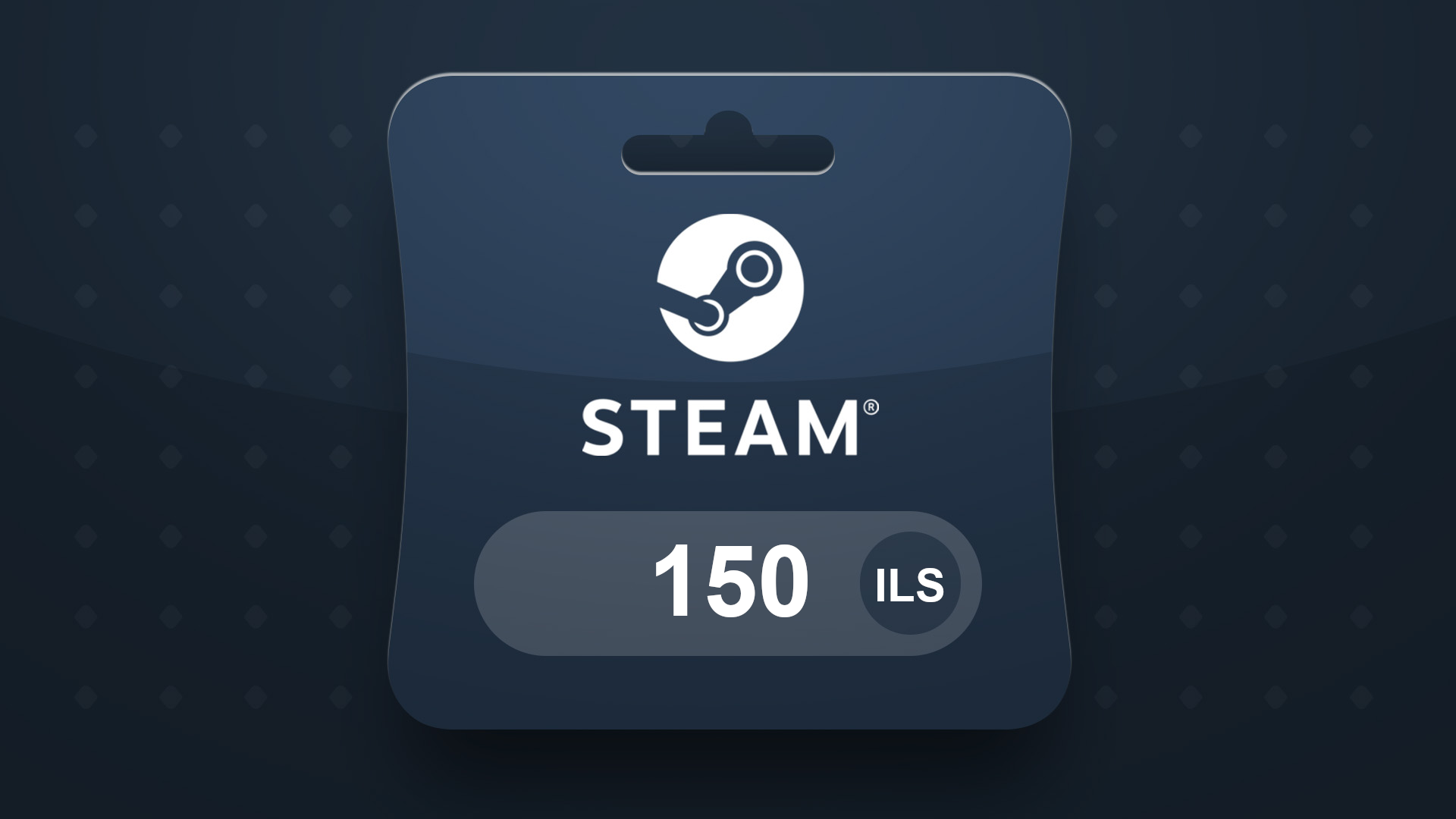 Steam Wallet ILS 150 Gift Card IL thumbnail 2