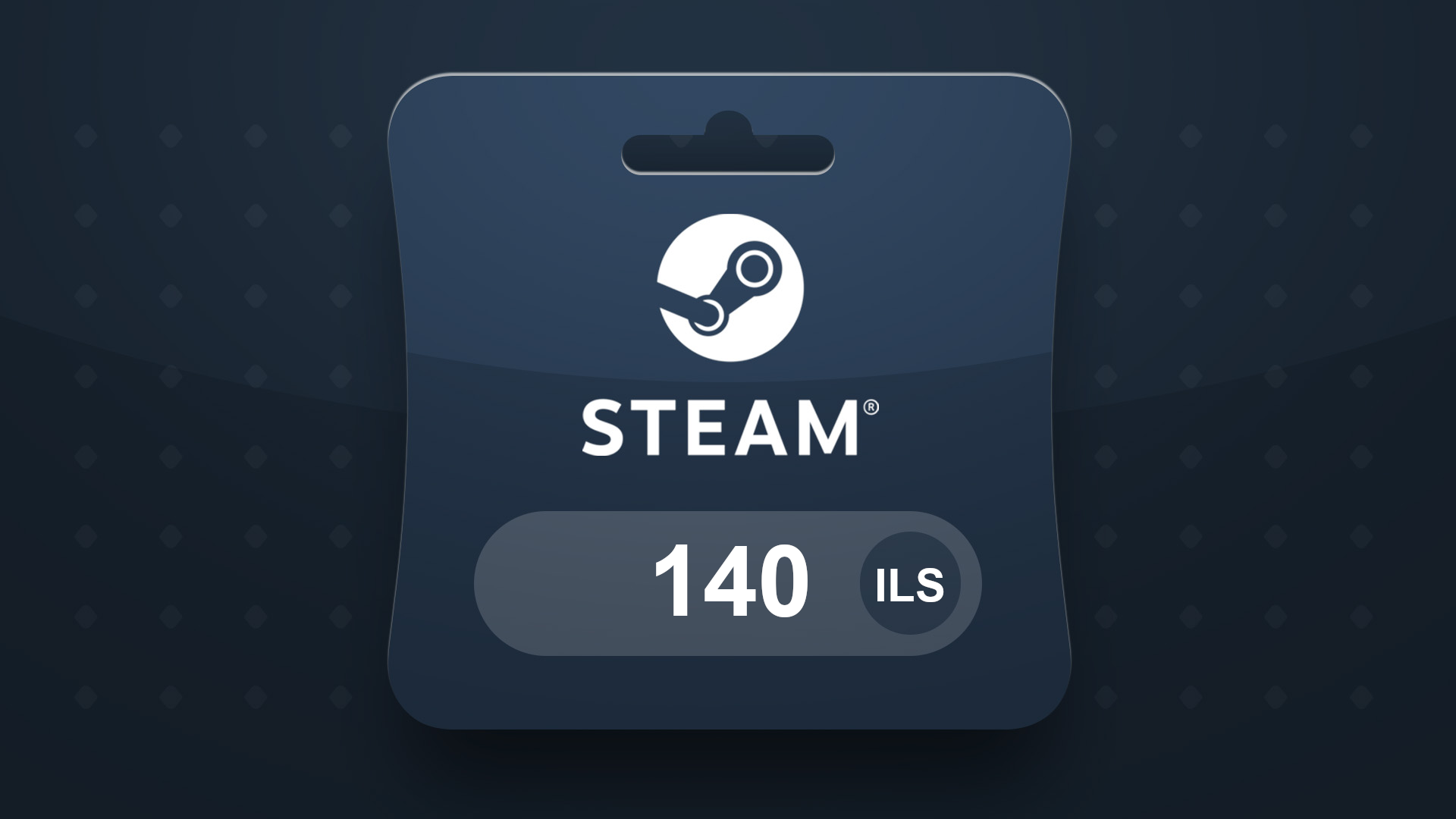 Steam Wallet ILS 140 Gift Card IL thumbnail 2
